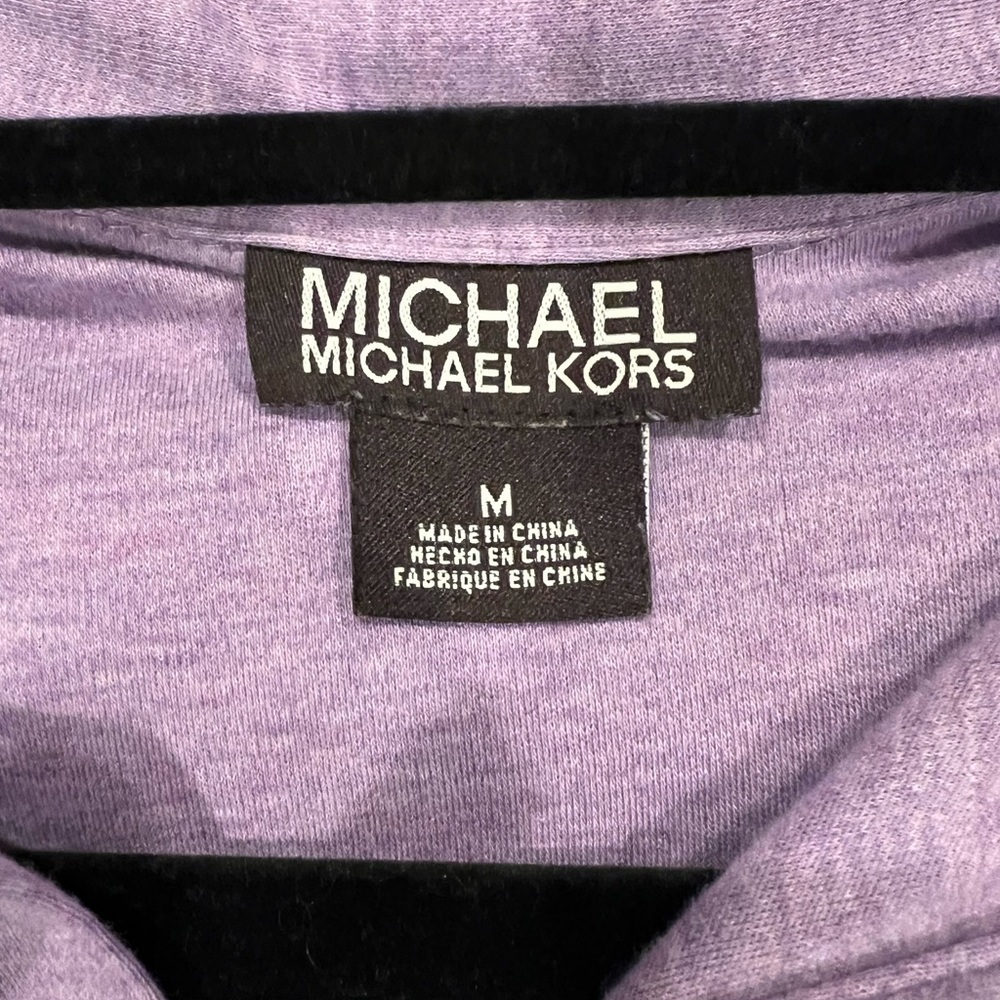 Michael Kors Purple Men's Polo Shirt size M - Picture 3 of 6